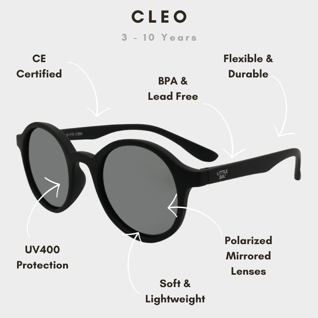 Cleo - Kids Sunglasses (3-10 years) | Collection with Mirrored and Standard Lenses, UV Protection