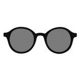 Cleo - Black Mirrored Kids Sunglasses