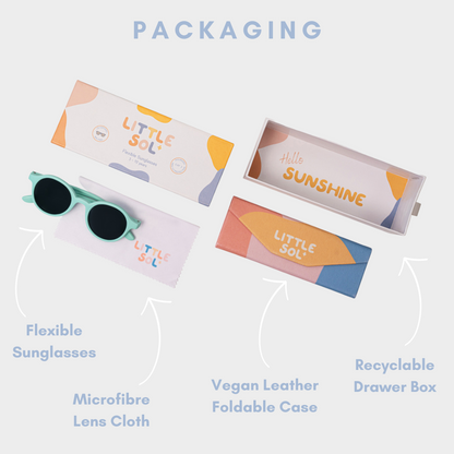 Cleo - Kids Sunglasses (3-10 years) | Collection with Mirrored and Standard Lenses, UV Protection