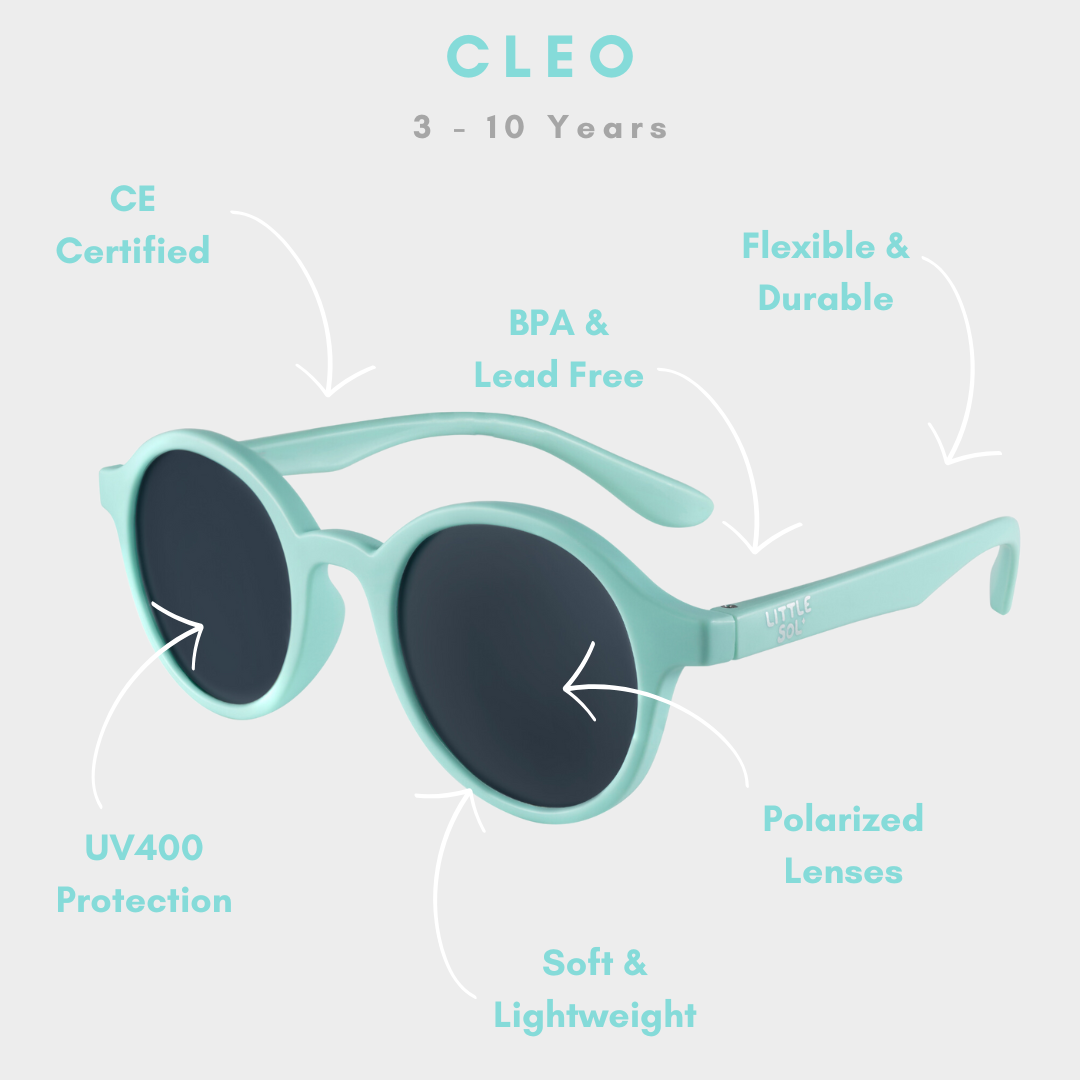Cleo - Kids Sunglasses (3-10 years) | Collection with Mirrored and Standard Lenses, UV Protection