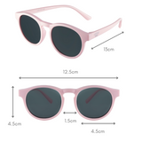 Sydney - Soft Pink Kids Sunglasses