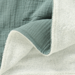 Hooded Beach Towel - Ocean Green (6 - 10 Years)