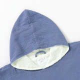 Hooded Beach Towel - Sea Blue (6 - 10 Years)