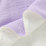 Hooded Beach Towel - Lavender (0 - 2 Years)