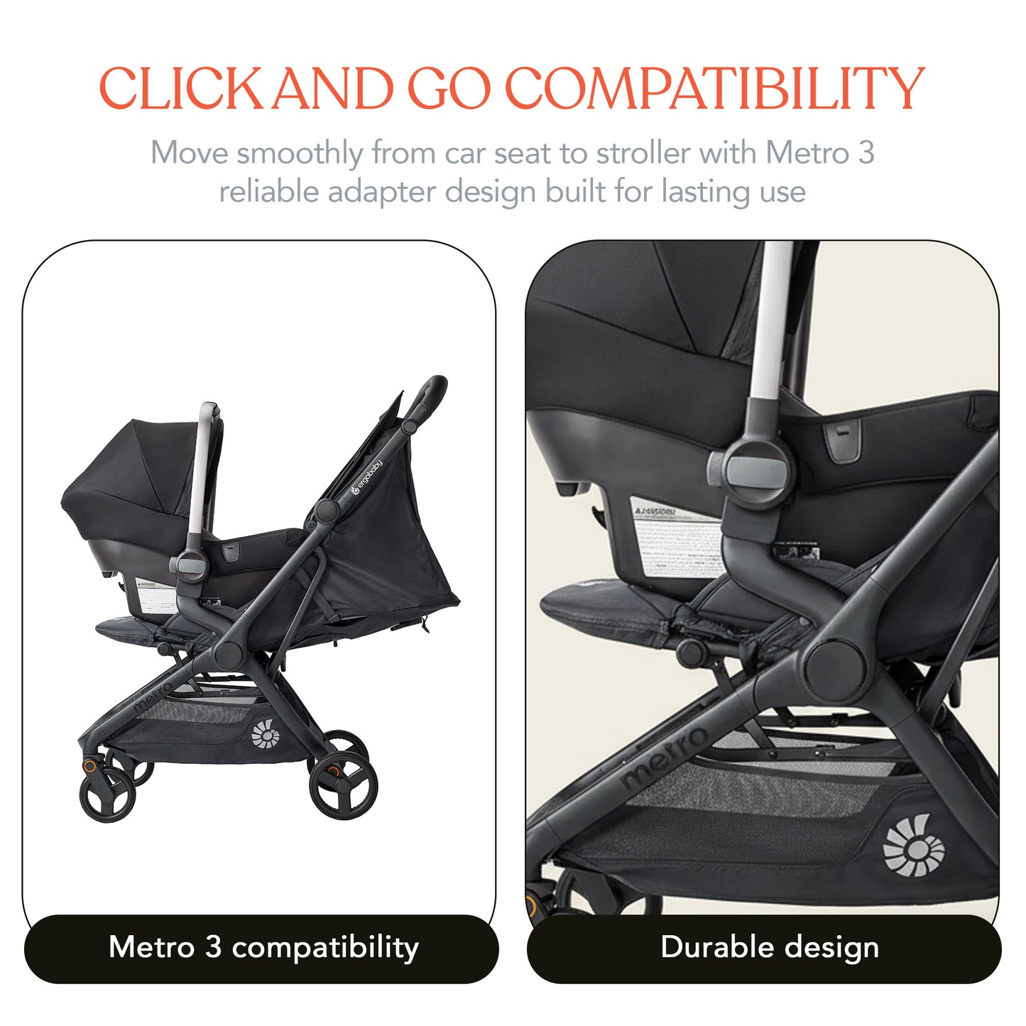 Metro 3 Car Seat Adapter