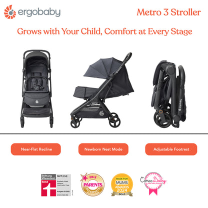 Metro 3 Stroller EU Graphite Grey Exclusive