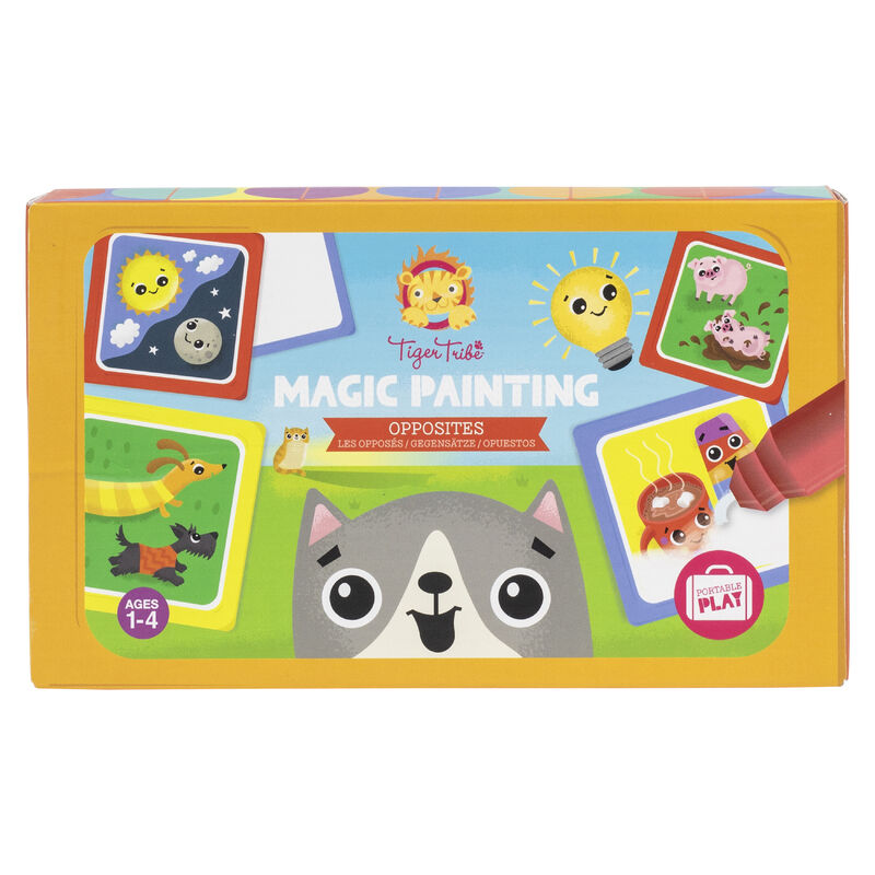 Tiger Tribe | Magic Painting - Opposites | With Magic Water Brush