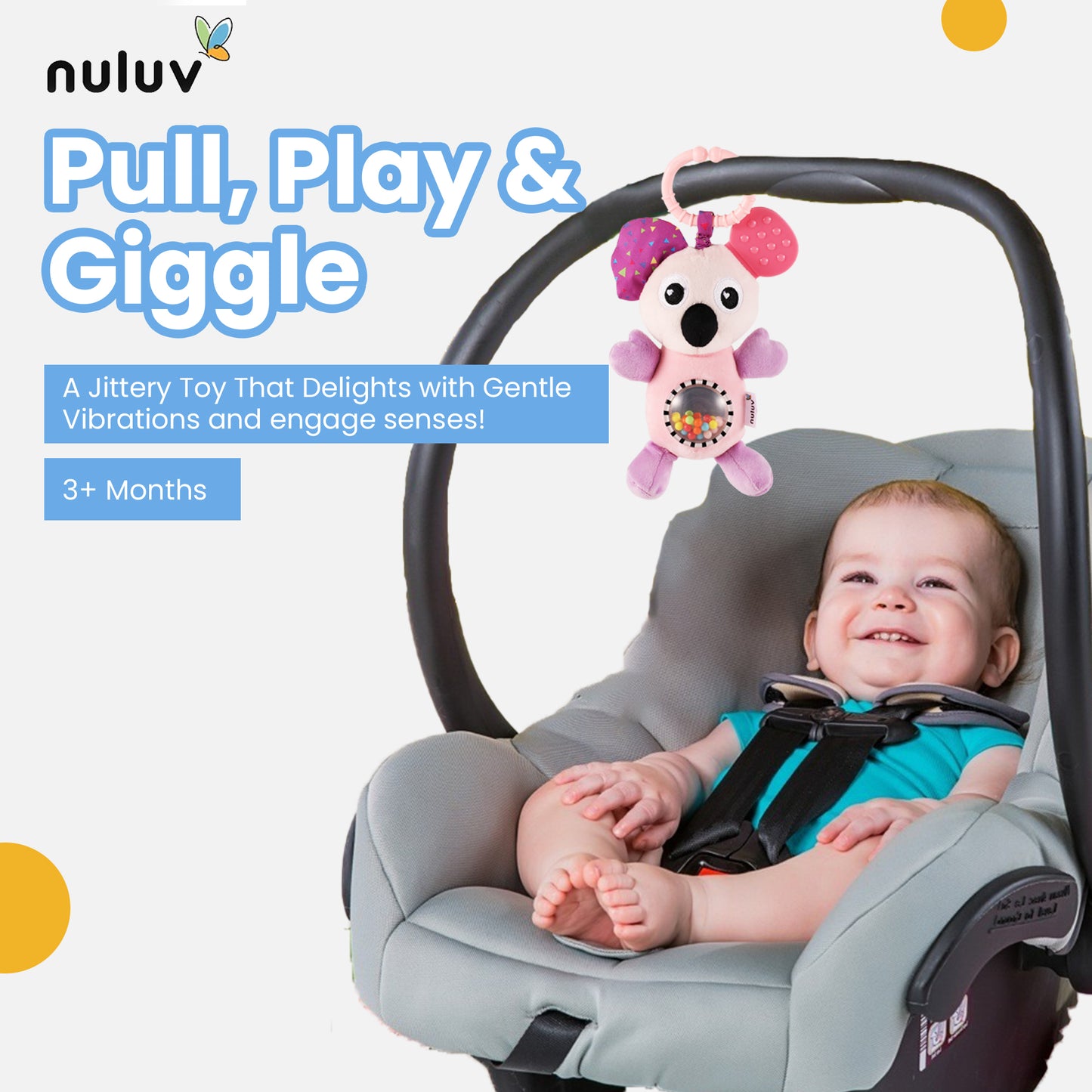 Playtime Kids Toys | Jittery Koala | Fruits Spiral