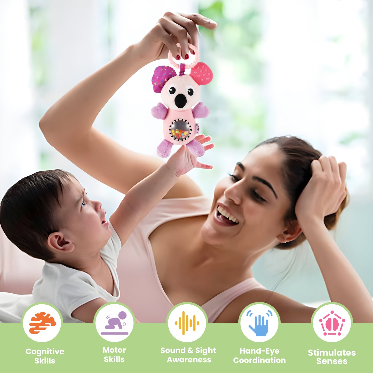 Playtime Kids Toys | Jittery Koala | Fruits Spiral