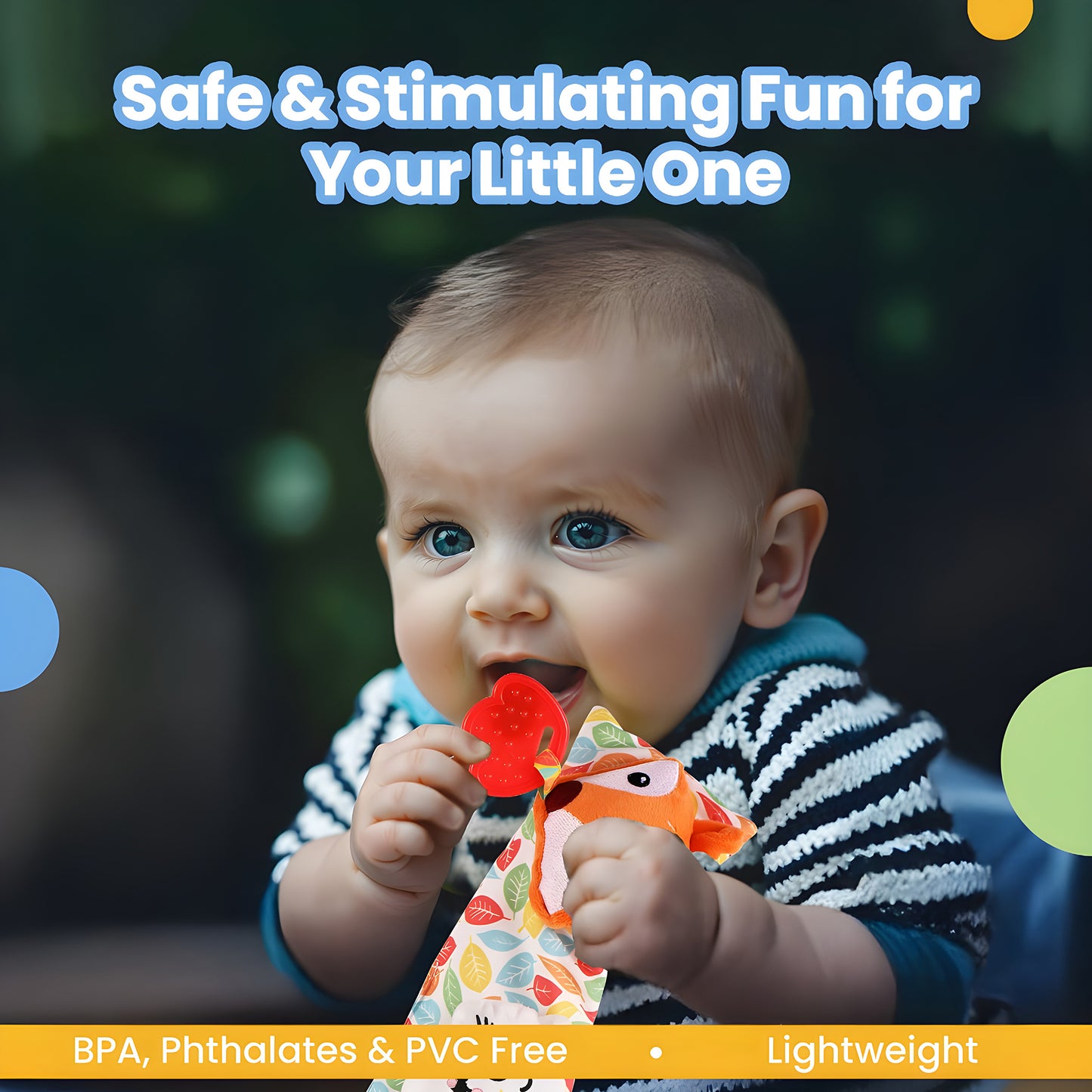 Playtime Ring Rattle for Kids