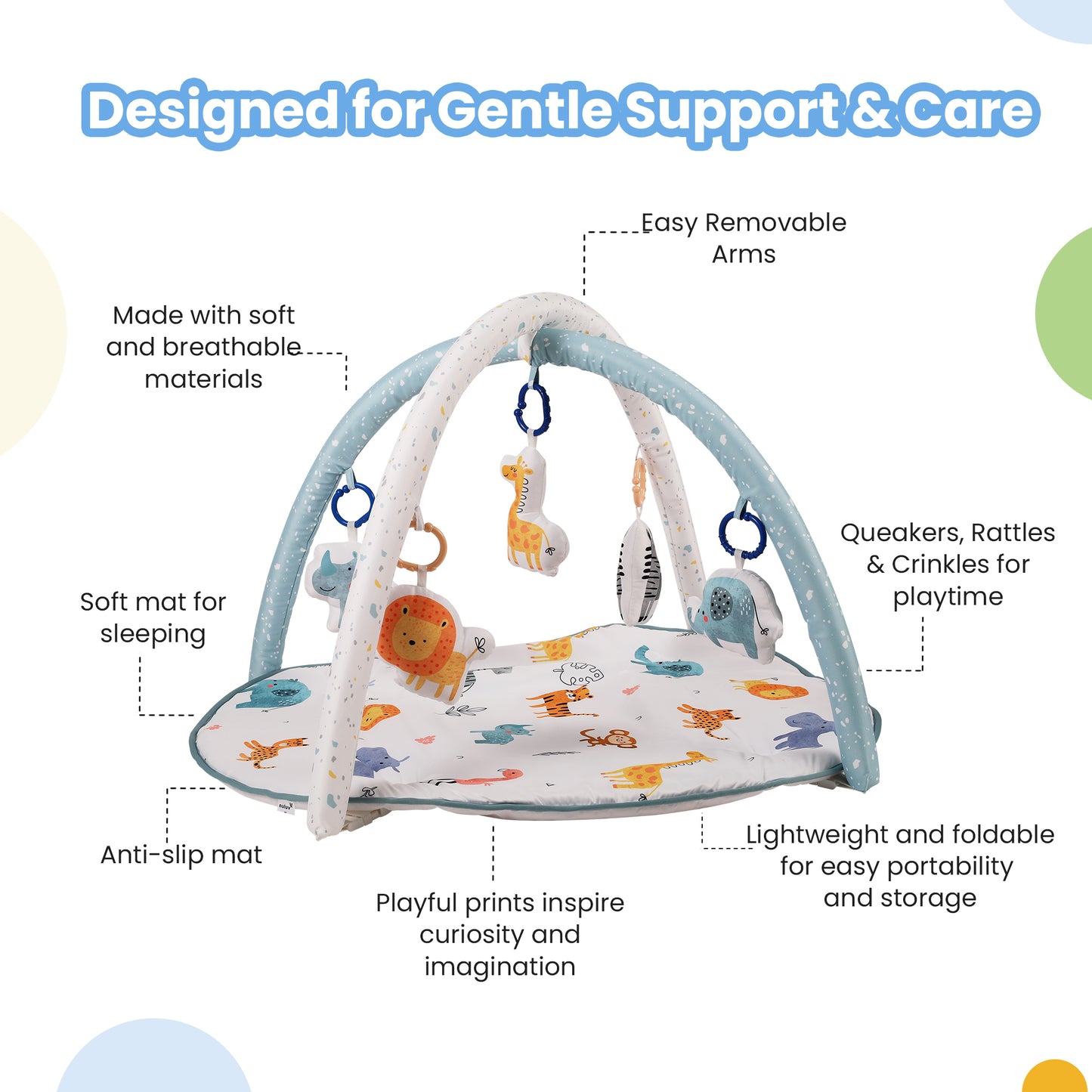 Playtime Playgym - Space & Jungle