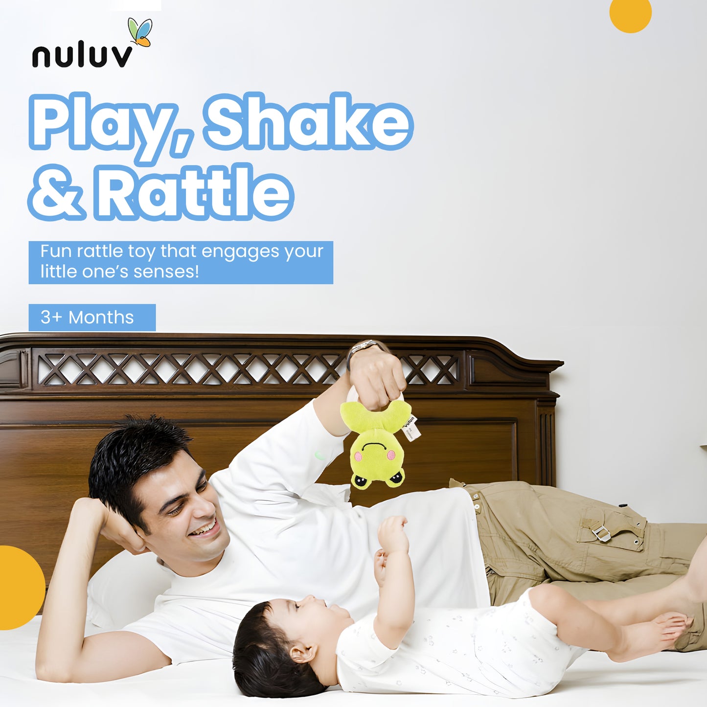 Playtime Ring Rattle for Kids