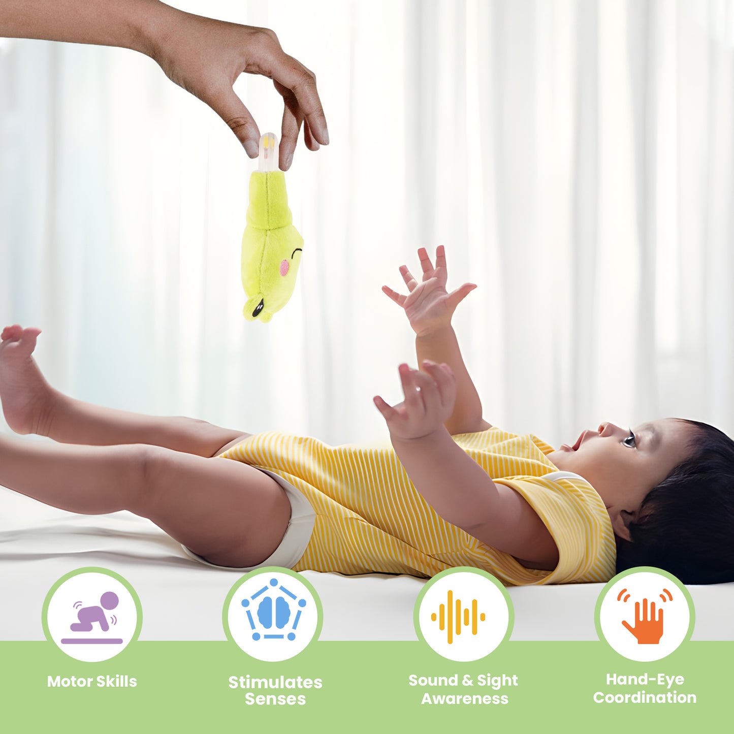 Playtime Ring Rattle for Kids