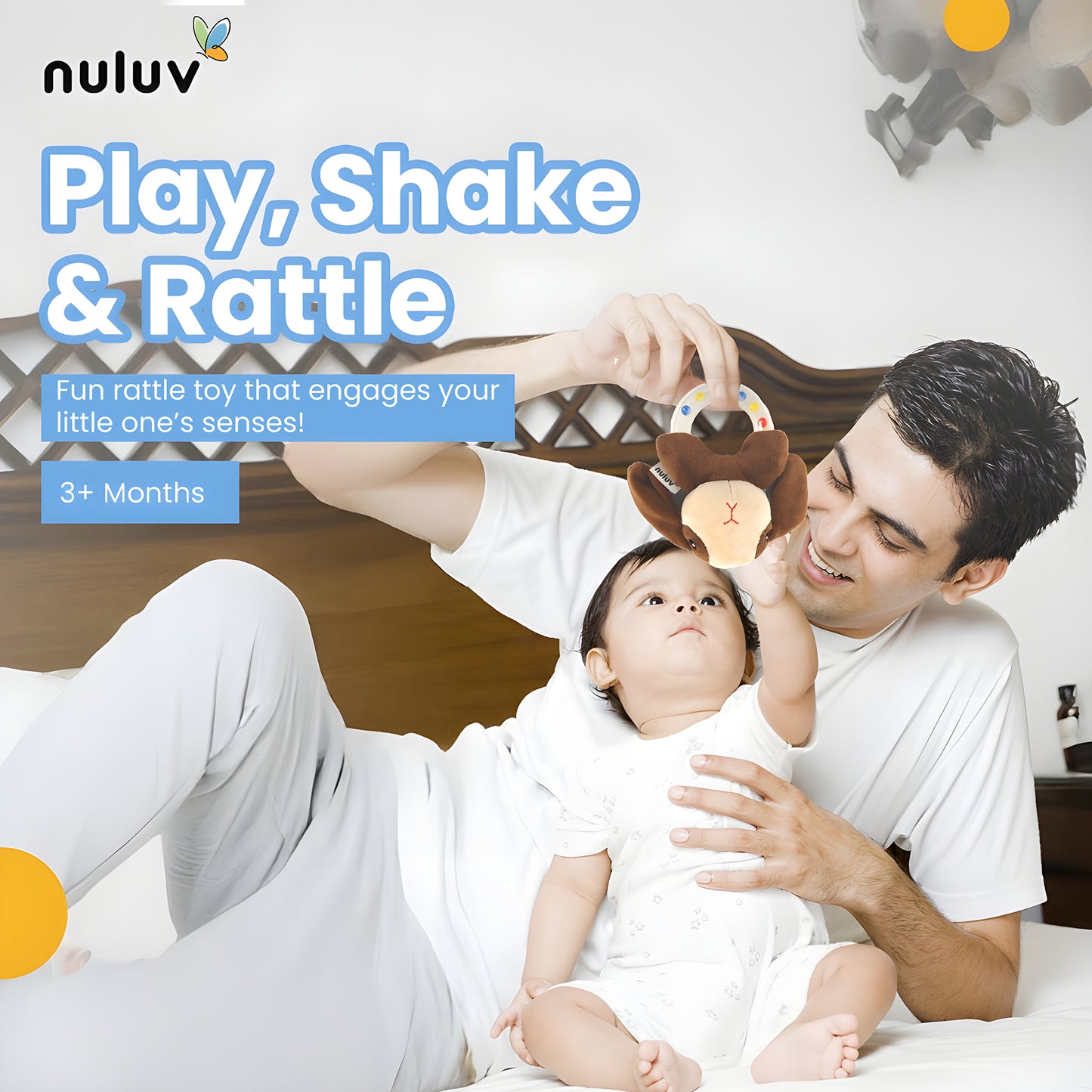 Playtime Ring Rattle for Kids