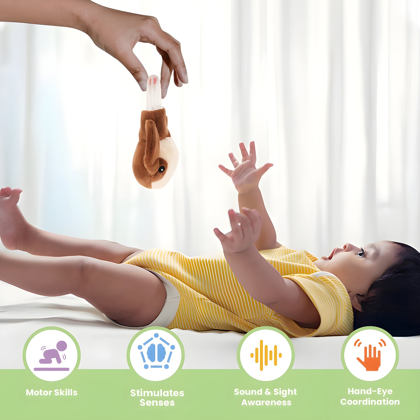 Playtime Ring Rattle for Kids