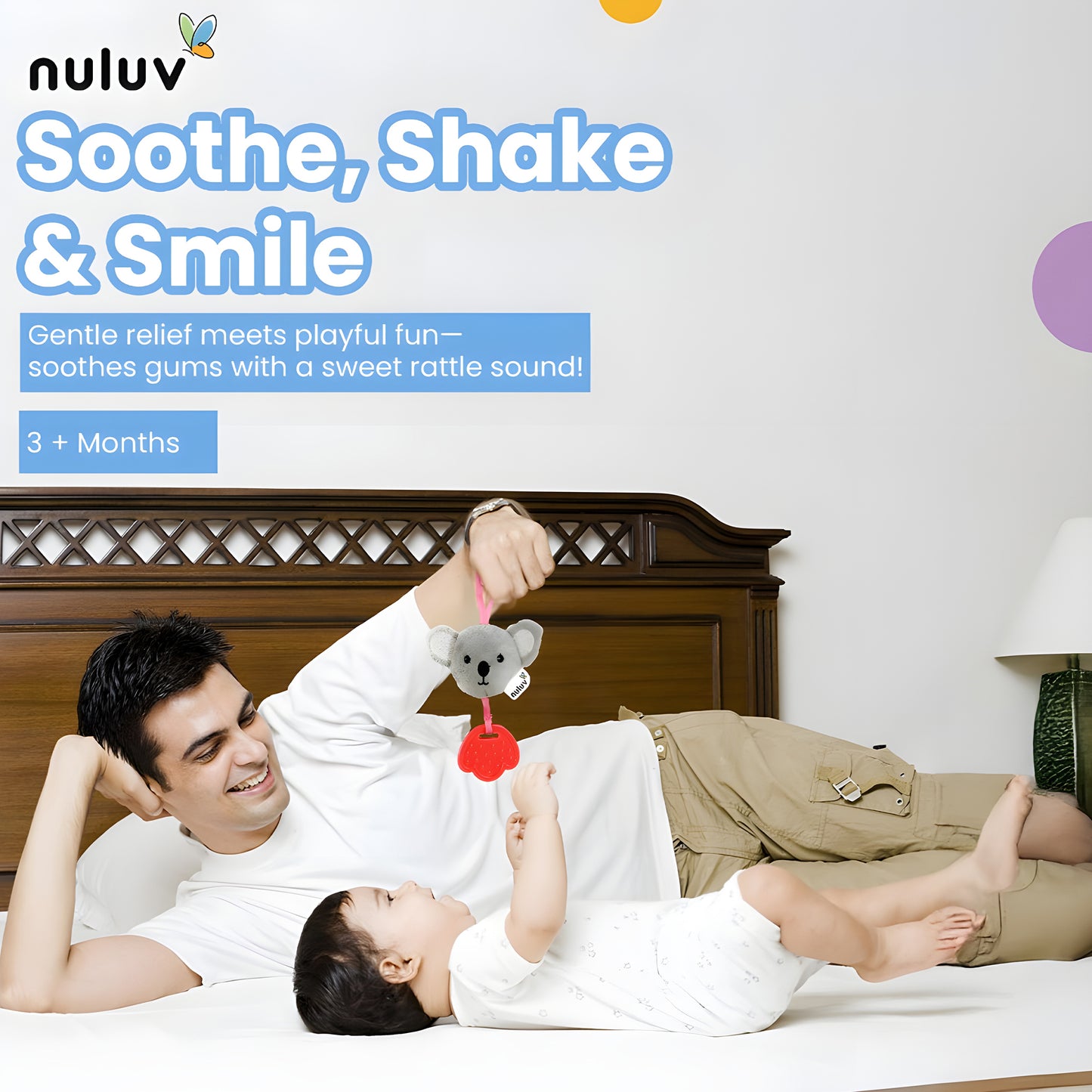 Playtime Ring Rattle for Kids