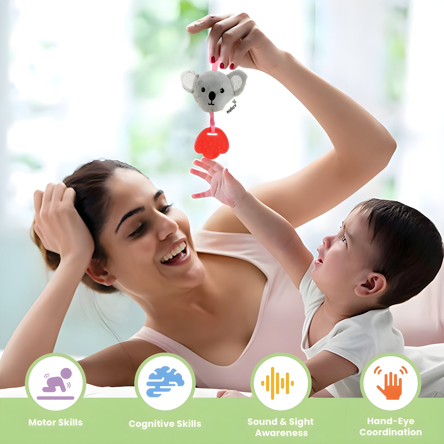 Playtime Ring Rattle for Kids