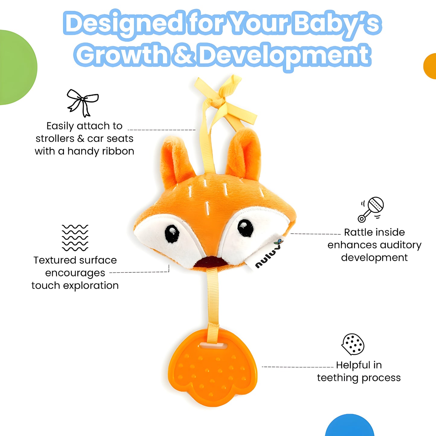 Playtime Ring Rattle for Kids