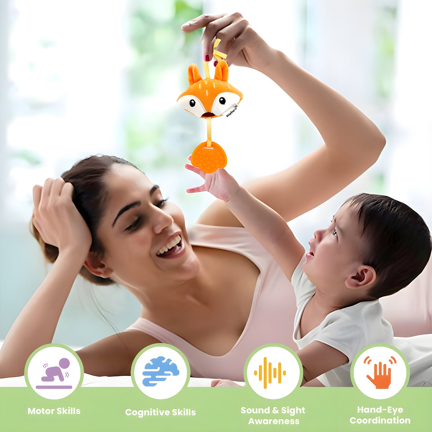 Playtime Ring Rattle for Kids