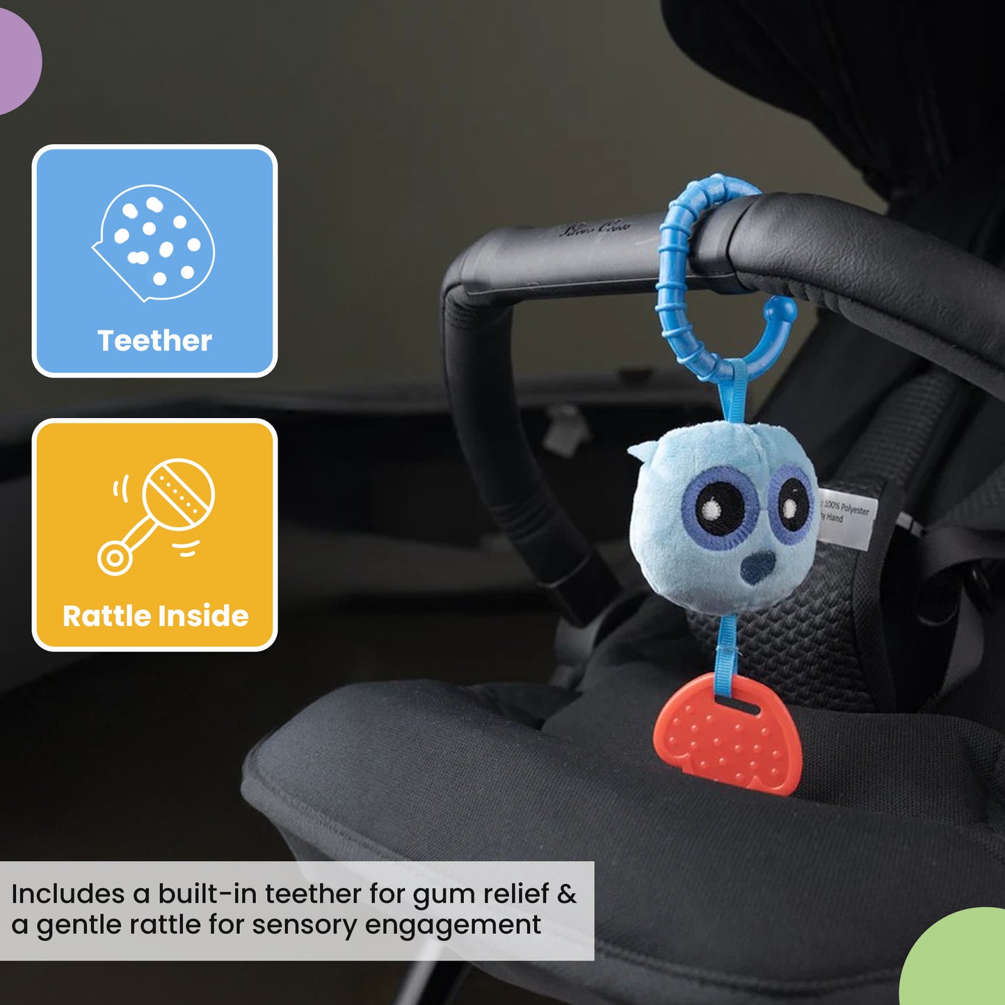 Playtime Ring Rattle for Kids