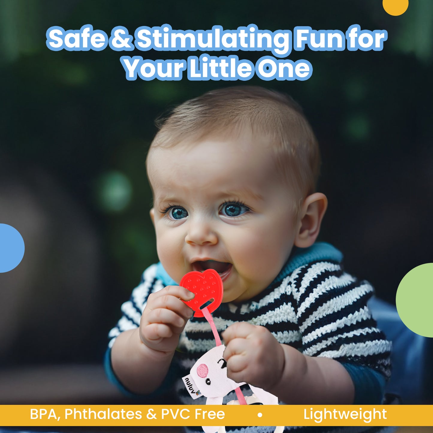 Playtime Ring Rattle for Kids