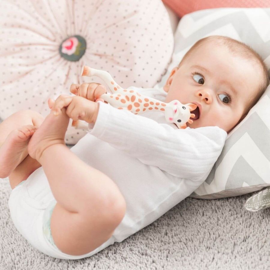 So'Pure & Teething Rubber Brown White