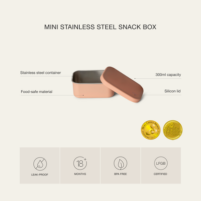Mini Stainless Steel Snackbox