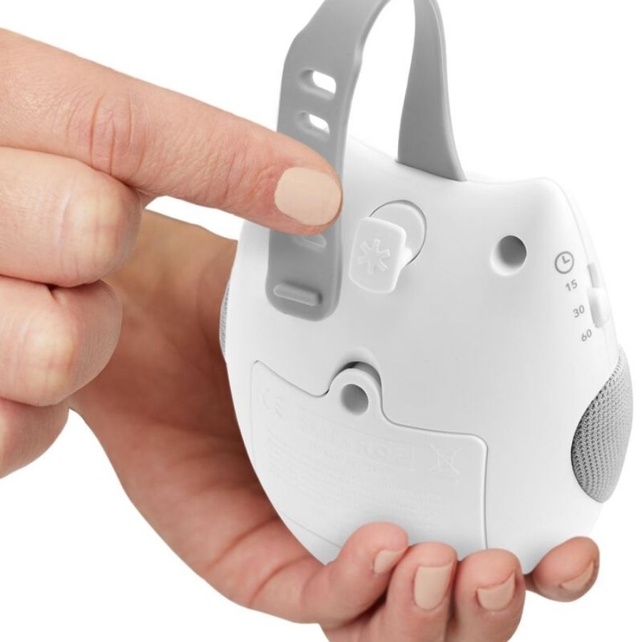 Skip Hop S&G Portable Baby Soother Owl White Grey