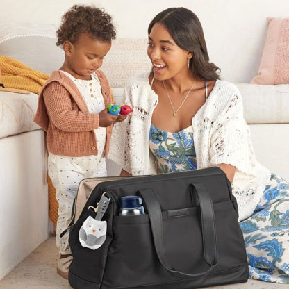 Skip Hop S&G Portable Baby Soother Owl White Grey