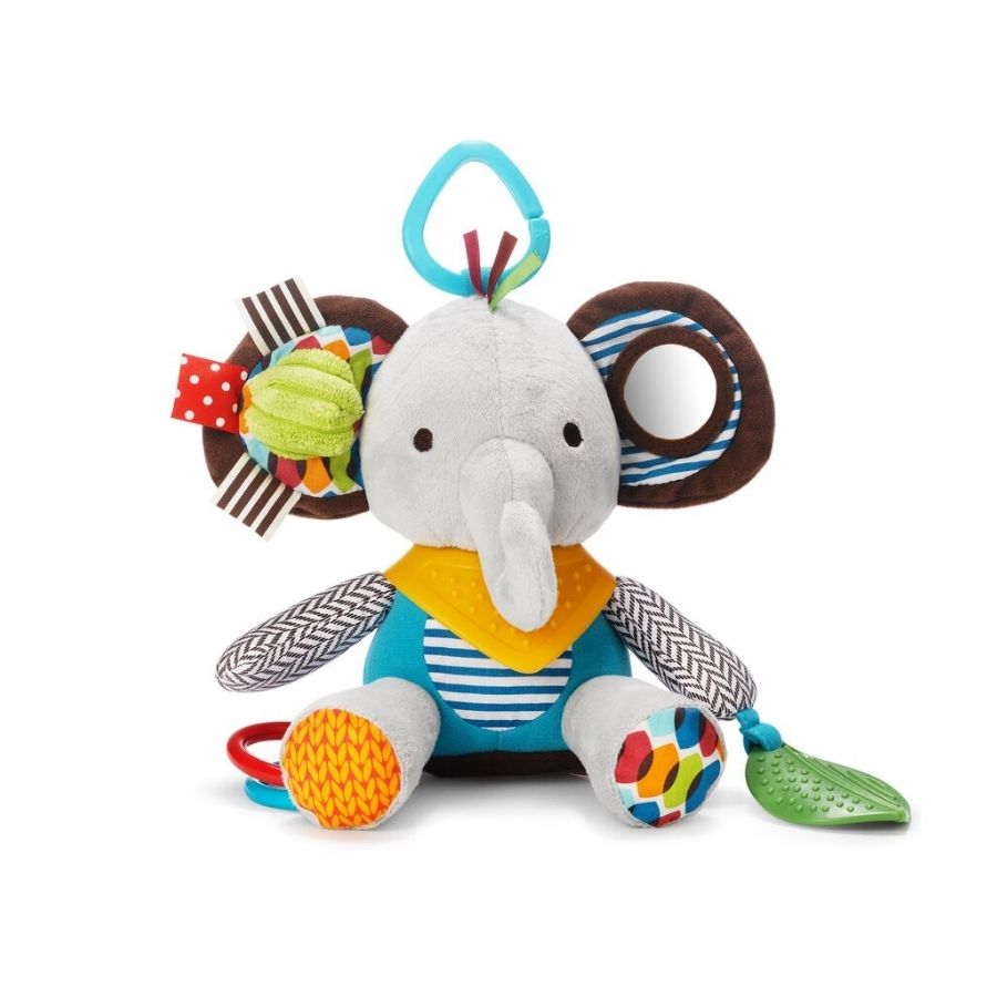 Skip Hop Bandana Buddies Activity Toy Elephant Multi Color