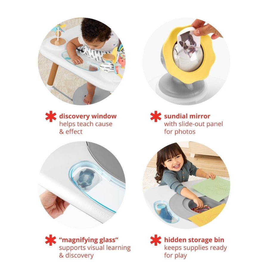 Discoverosity 3 Stage Activity Center Multi Color