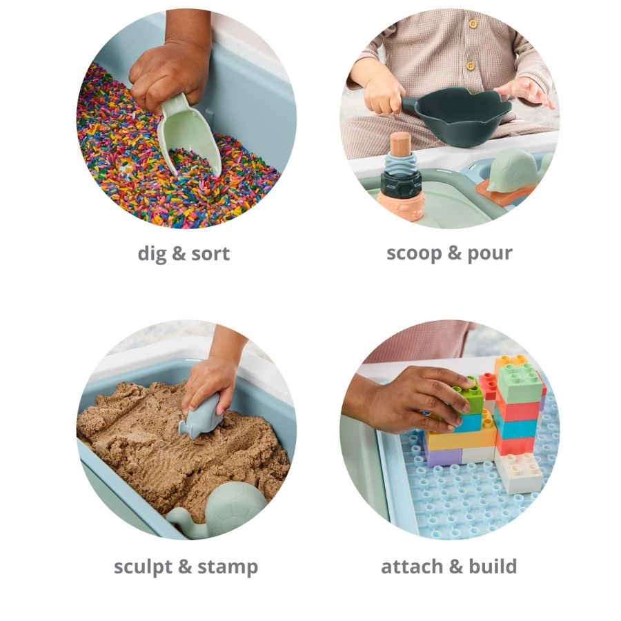 Skip Hop Discoverosity 3 In 1 Sensory Table Multi Color