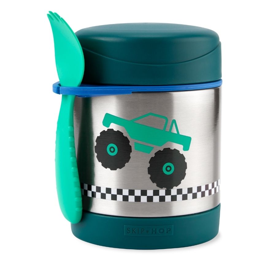 Spark Style and Zoo Food Jar Kids Insulated Lunch Container Portable Thermos