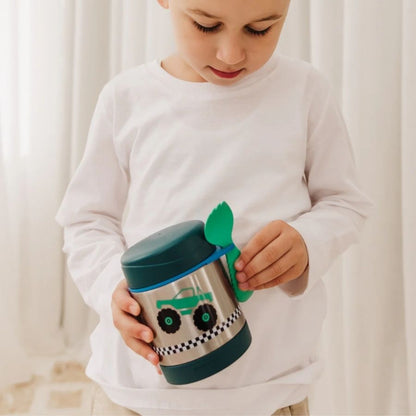 Spark Style and Zoo Food Jar Kids Insulated Lunch Container Portable Thermos