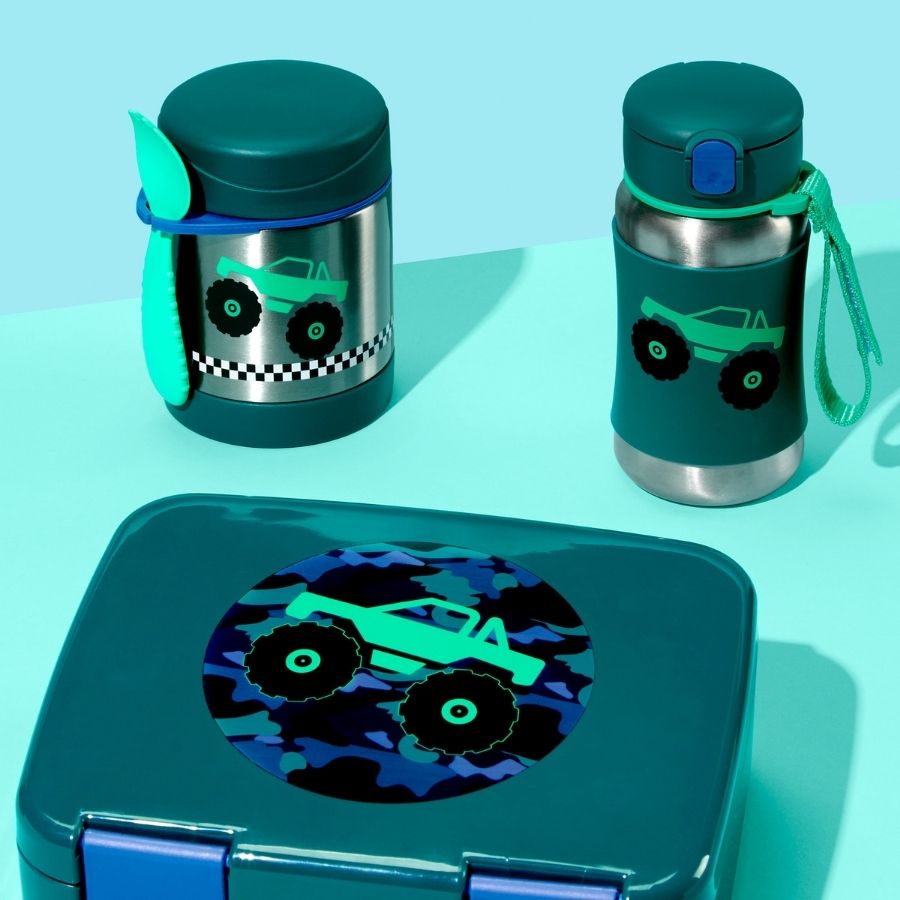 Spark Style and Zoo Food Jar Kids Insulated Lunch Container Portable Thermos