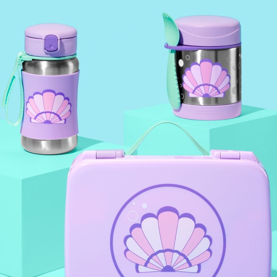 Spark Style and Zoo Food Jar Kids Insulated Lunch Container Portable Thermos