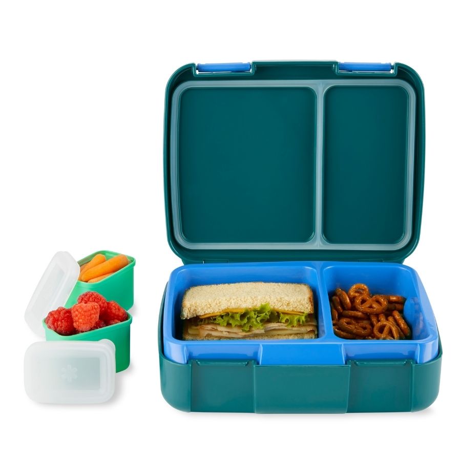 Spark Style Zoo Bento Box Kids Lunch Container Portable Leakproof Compartments