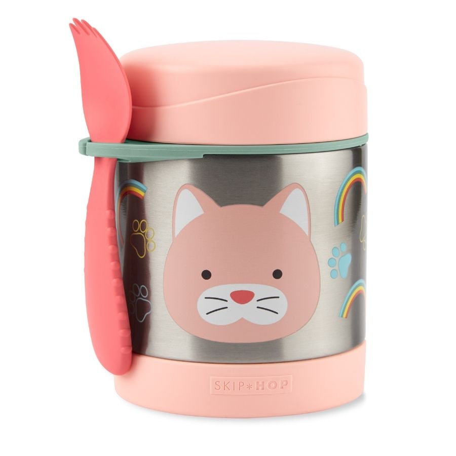 Spark Style and Zoo Food Jar Kids Insulated Lunch Container Portable Thermos