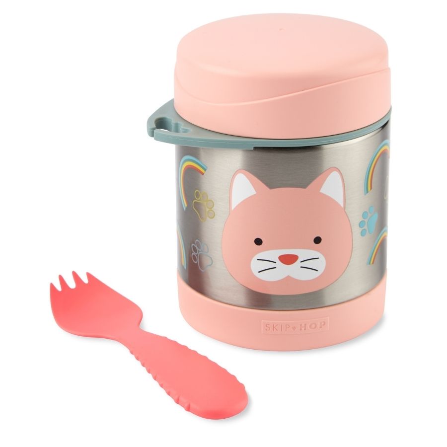 Spark Style and Zoo Food Jar Kids Insulated Lunch Container Portable Thermos