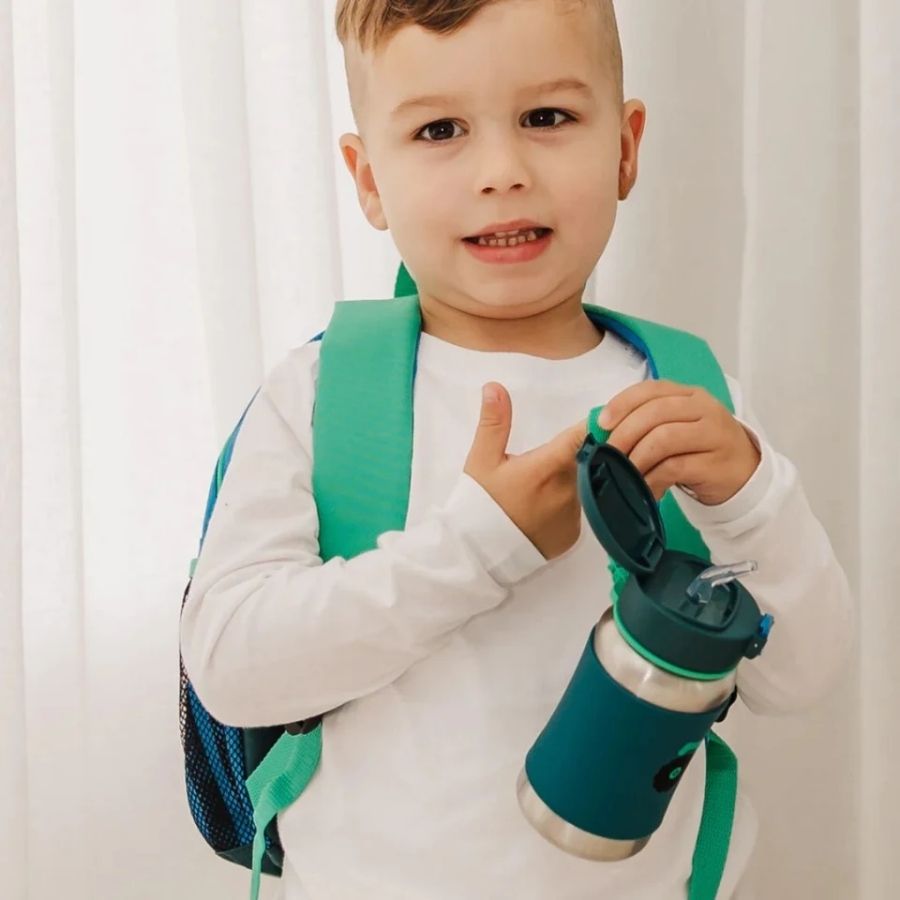 Stainless Steel Insulated Water Bottle and Food Jar — Leakproof Portable Vacuum