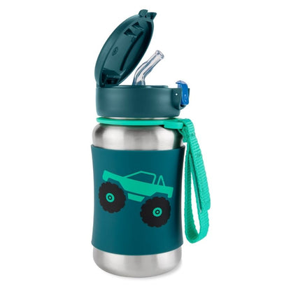 Stainless Steel Insulated Water Bottle and Food Jar — Leakproof Portable Vacuum