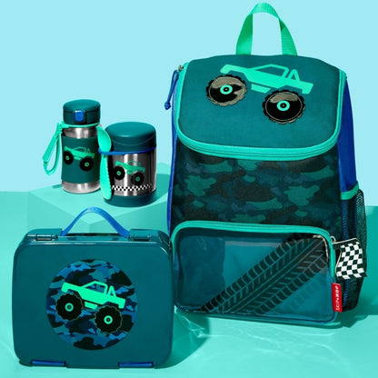 Spark Style and Zoo Stainless Steel Straw Bottle Assorted Designs - Insulated Reusable