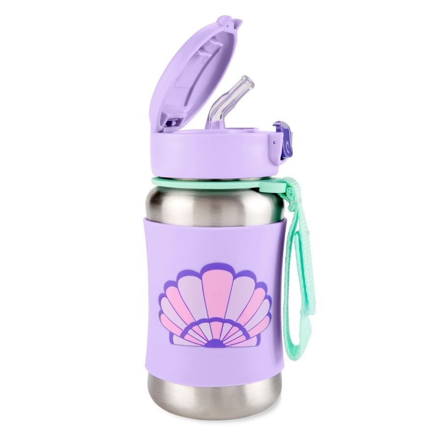 Stainless Steel Insulated Water Bottle and Food Jar — Leakproof Portable Vacuum