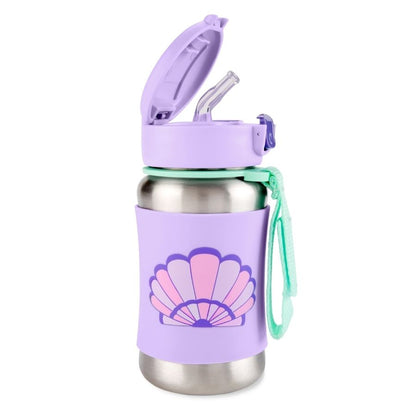 Stainless Steel Insulated Water Bottle and Food Jar — Leakproof Portable Vacuum
