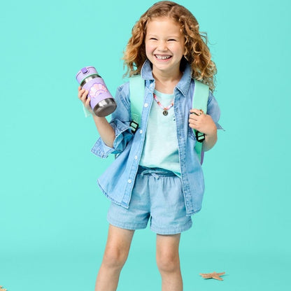 Stainless Steel Insulated Water Bottle and Food Jar — Leakproof Portable Vacuum