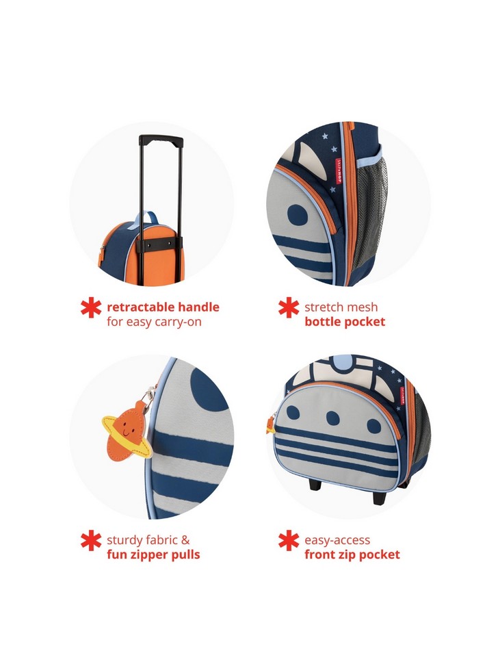 School Luggage Bag with Wheels - Spark Style
