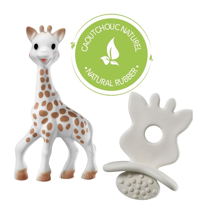 So'Pure & Teething Rubber Brown White