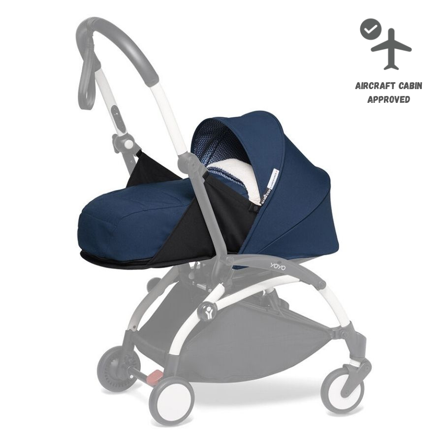 حقيبة يويو 0+ لحديثي الولادة من الخطوط الجوية الفرنسية باللون الأزرق