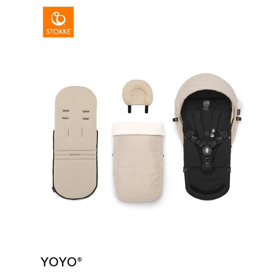 حقيبة يويو إكس بونبوينت لحديثي الولادة من عمر 0+ لون بيج