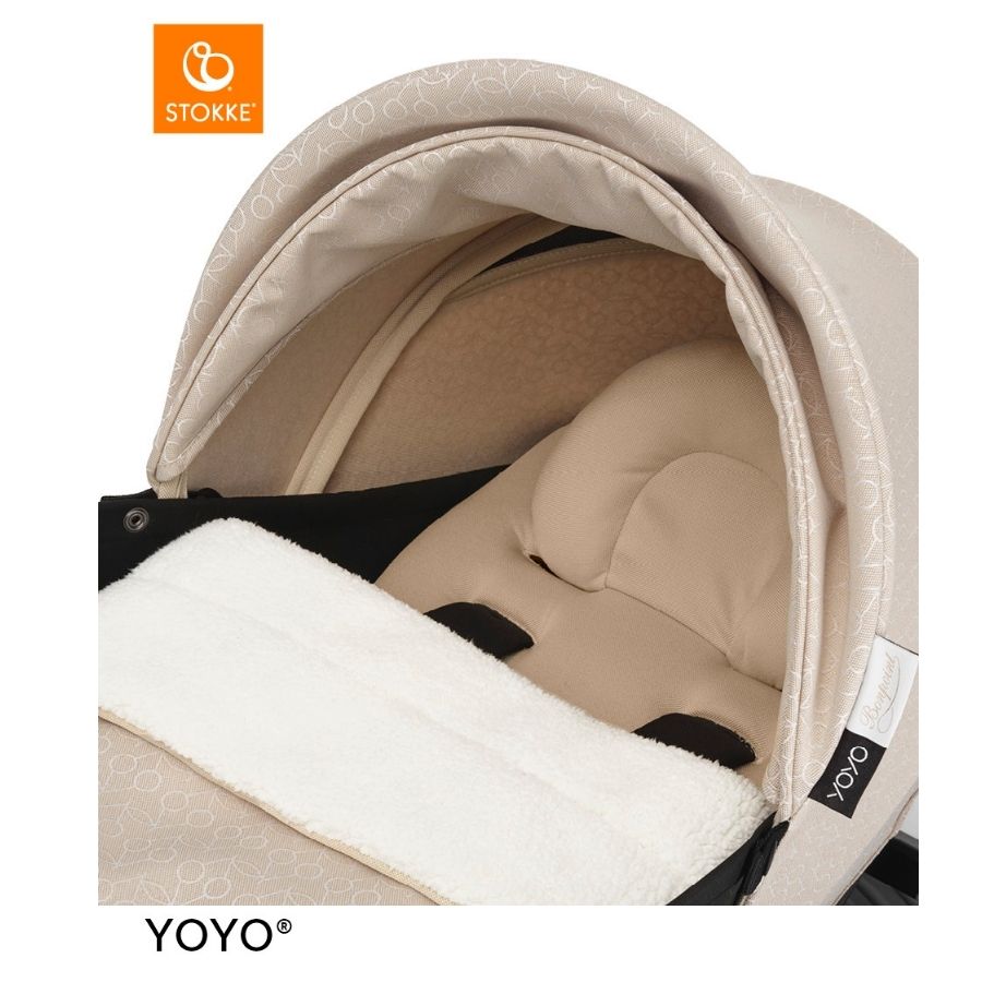 حقيبة يويو إكس بونبوينت لحديثي الولادة من عمر 0+ لون بيج